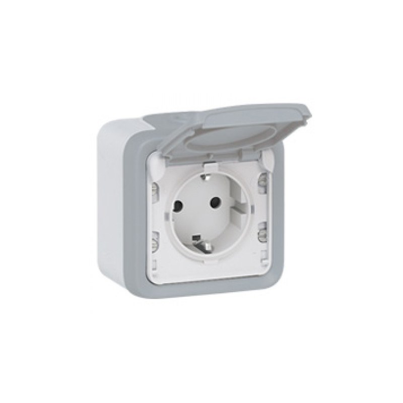 پریز برق ارت دار بارانی لگراند Legrand 69733